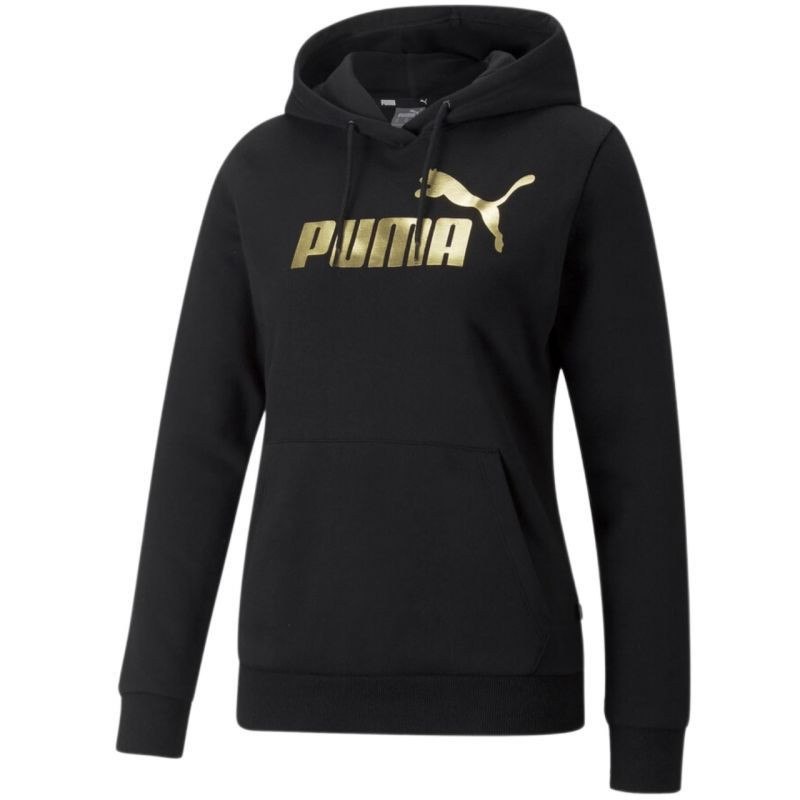 Mikina ESS+ Metallic Logo Hoodie FL W model 19396585 - Puma - Doplňky čepice, rukavice a šály