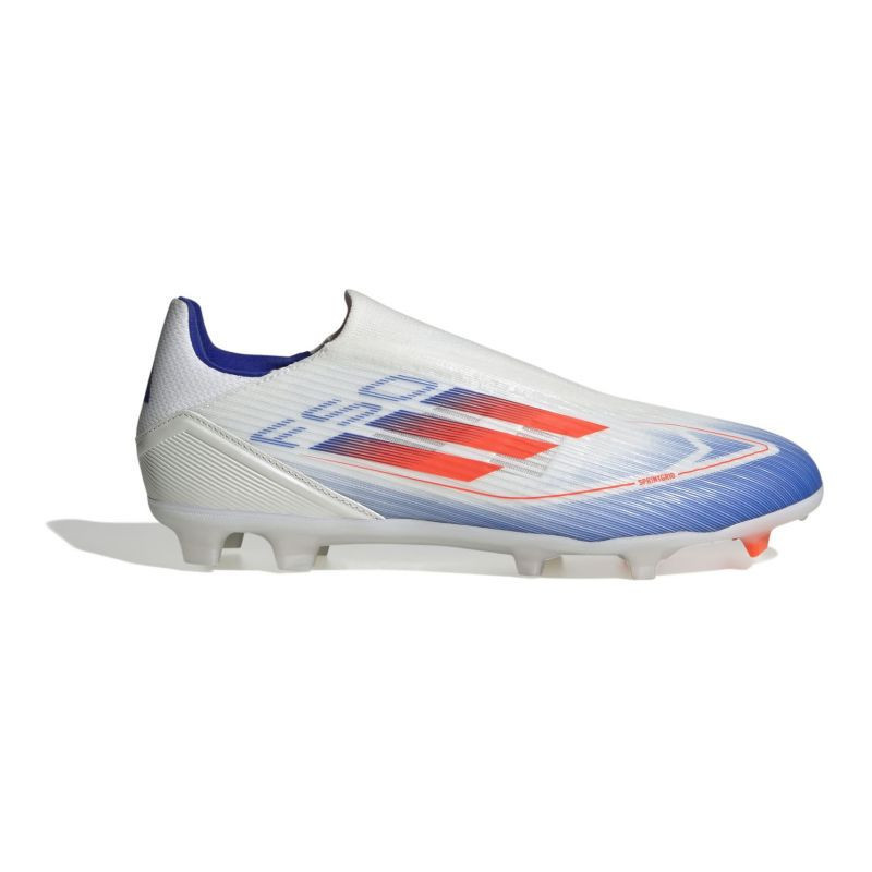 Junior fotbalové boty Kopačky F50 League LL Bílá s modrou model 20474133 - ADIDAS - Doplňky čepice, rukavice a šály