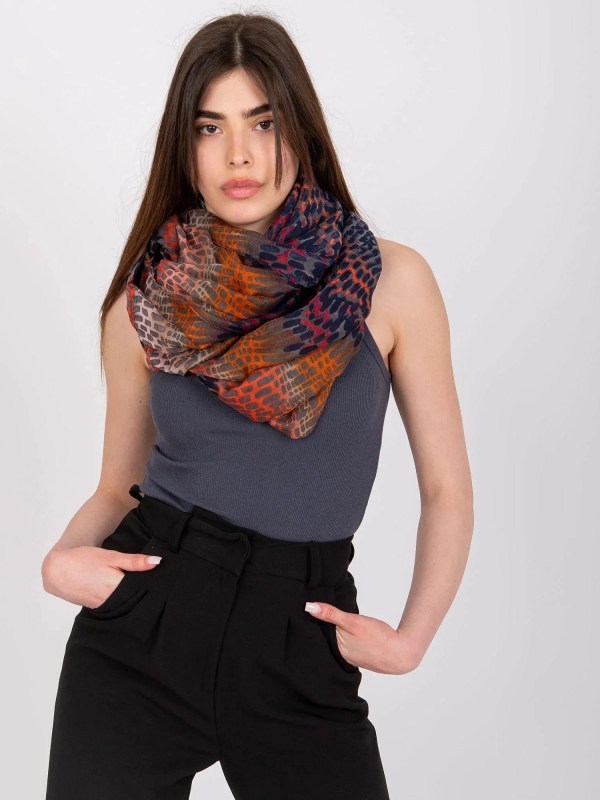 Tunelová šála AT KM model 22594423 tmavě modrá - FPrice