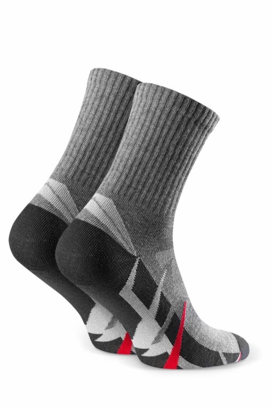 Dětské ponožky 022 model 18979420 grey - Steven - Doplňky čepice, rukavice a šály
