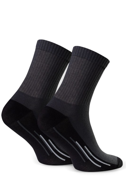 Dětské ponožky 022 model 18979474 graphite - Steven - Doplňky čepice, rukavice a šály