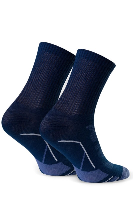 Dětské ponožky 022 model 18979482 blue - Steven - Doplňky čepice, rukavice a šály