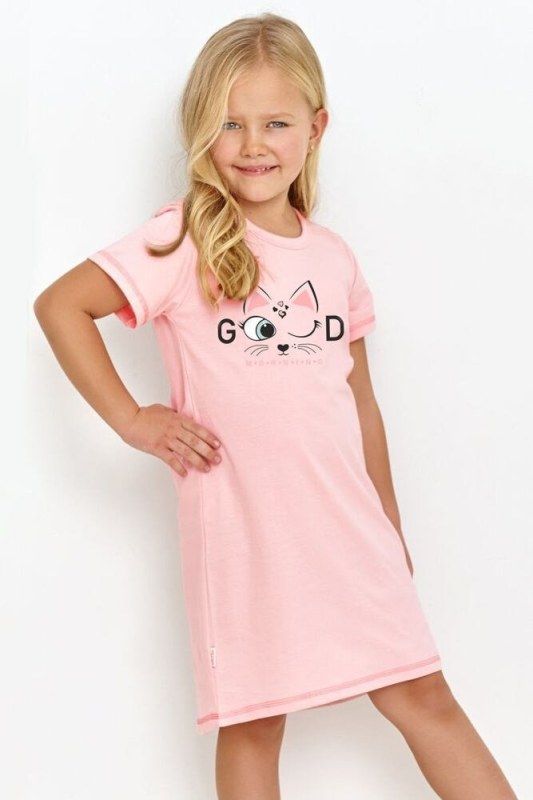 Dívčí košilka růžová s model 18395327 - Taro - Doplňky čepice, rukavice a šály