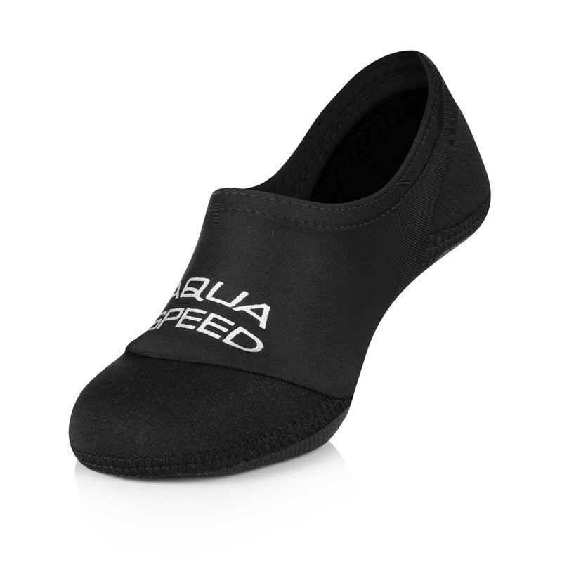 Unisex ponožky na plavání 177 Neo Pattern 07 černé - AQUA SPEED - Doplňky ponožky