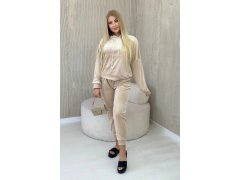 Velurová souprava klokaní béžová model 20710864 - Koucla 3