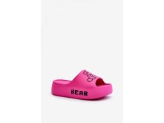 Pantofle model 21099100 fuchsia Step in style - SWEET SHOES 1