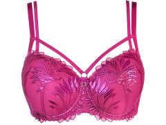 Dámská pushup podprsenka model 21137829 Fuchsie tmavě růžová - Axami 3
