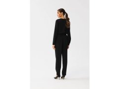 Kombinéza s&nbsp;výstřihem černá model 21145665 - STYLOVE 2