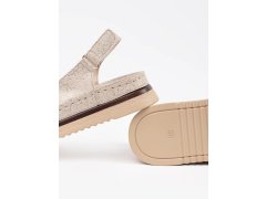 Krásné dámské sandály béžové model 21165777 - SWEET SHOES 2