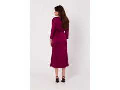 Dámské šaty model 21185917 bordó - Makover 1