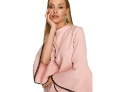 Dámské šaty model 21217802 Pudr růžová - Moe 4