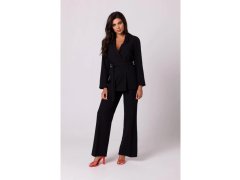 Dámský blejzr s páskem na zavázání model 21229194 Černá - BeWear 4