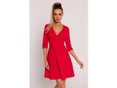 Přiléhavé mini šaty model 21269947 červené - Moe 5