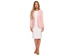 Dámské sako model 21280825 pudrově růžové - Moe 5