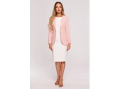 Dámské sako model 21280825 pudrově růžové - Moe 6