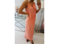 Boho šaty model 21285248 lososová - Kesi 5