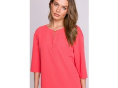 Dámské šaty model 21399713 Korálová - Stylove 8