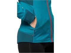 Dámská bunda Grid Fleece Jkt W 005 Tyrkysová Jack Wolfskin model 21407083 - B2B Professional Sports 1