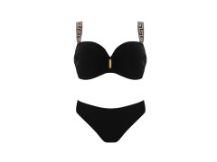 Dámské dvoudílné plavky plavky 4 Černá se zlatou model 22393405 - Self 2