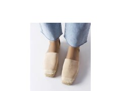 Dámské espadrilky Béžová se stříbrnou model 21474847 - Inello 2