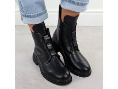 Dámská kotníková zateplená obuv W Černá model 21744878 - JEZZI 3