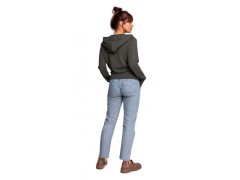 Zavinovací svetr s&nbsp;kapucí model 21787047 černý - BeWear 3