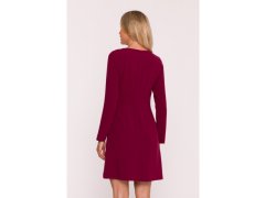Dámské šaty model 21800741 Bordó - STYLOVE 2