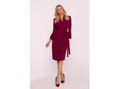 Dámské šaty model 21819210 Bordó - STYLOVE 7