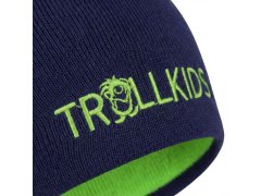 Dětská oboustranná čepice model 21859214 Zelená s černou - Trollkids 2