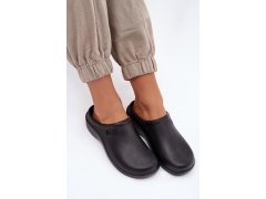 Pěnové pantofle černé model 21903291 - SWEET SHOES 3