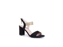 Dámské Sandály černozlaté model 21935233 - S.Barski 5