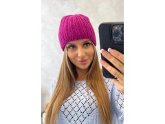 Dámská čepice Rebeka fuchsiová model 21937855 - Oliwier 3
