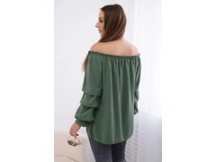 Španělská halenka model 22025176 khaki - Kesi 1