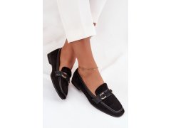 Dámské mokasíny model 22032242 černé - SWEET SHOES 8
