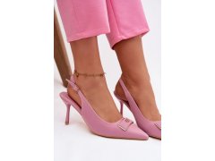 Dámské sandály růžové model 22041117 - SWEET SHOES 4