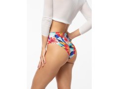 Dámské kalhotky Flower model 22076993 Simple Classic barevné květy - Julimex 4
