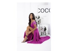 Dlouhé šaty model 22067244 fuchsie - With You 2