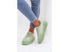 Dámské tenisky zelené model 22069759 - SWEET SHOES 4