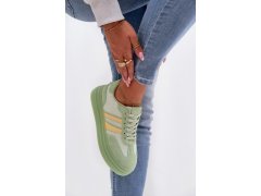 Dámské tenisky zelené model 22069759 - SWEET SHOES 5