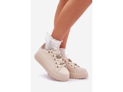 Dámské tenisky béžové model 22261629 - SWEET SHOES 6