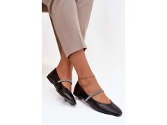 Dámské baleríny černé model 22082233 - SWEET SHOES 6