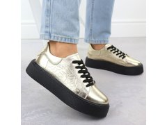 Dámské polobotky W model 22097965 černozlaté - FILIPPO 1