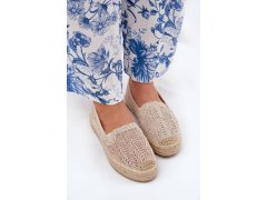 Dámské espadrilky béžové model 22103949 - VINCEZA 3