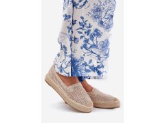 Dámské espadrilky béžové model 22103949 - VINCEZA 7