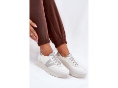 Dámské sportovní boty model 22110013 bílé - VINCEZA 4