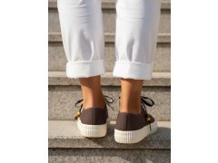 Dámské tenisky model 22159047 hnědé - FashionStreet 2
