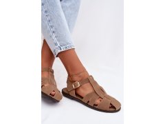 Dámské sandály hnědé model 22182685 - SWEET SHOES 7