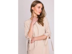 Dámské šaty model 22185649 béžové - STYLOVE 4