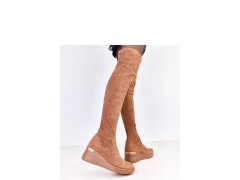 Dámské kozačky model 22190110 hnědá - Solea 3