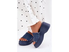 Dámské nazouváky džínové Paris model 22192075 - SWEET SHOES 5